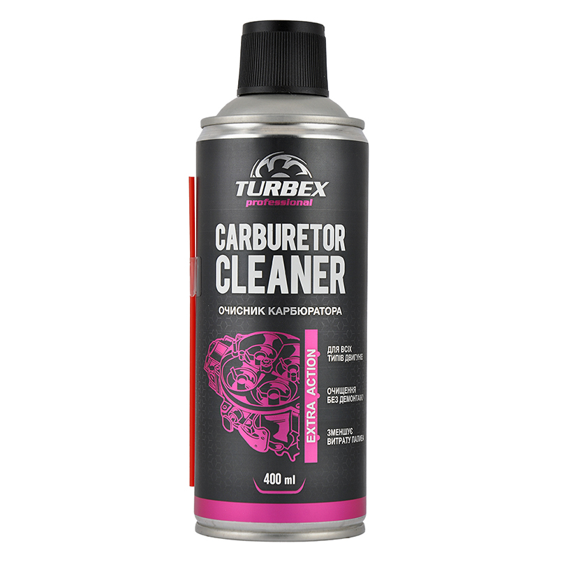 Очисник карбюратора Turbex Carburetor Cleaner 400мл